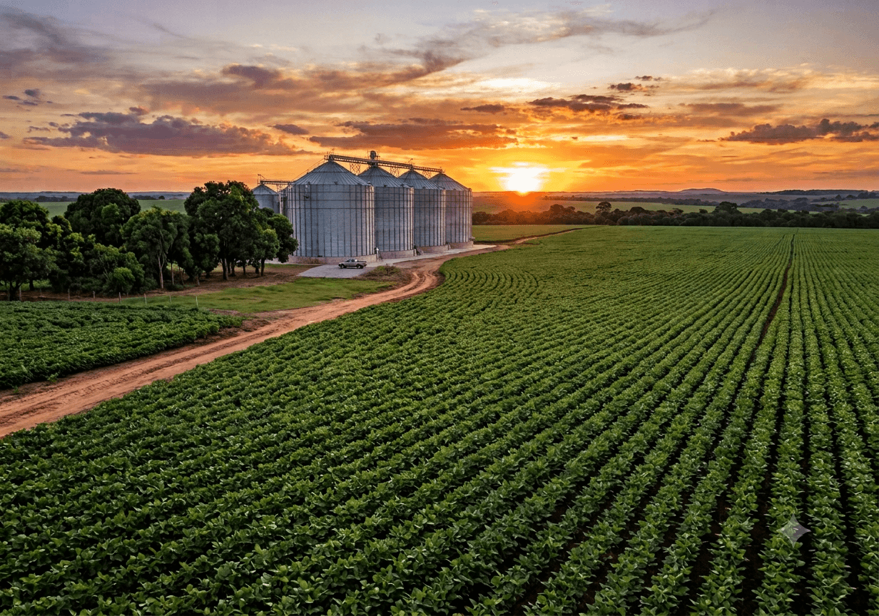 Produtor rural em área agrícola atendido pelo escritório Dall'Oglio Advogados